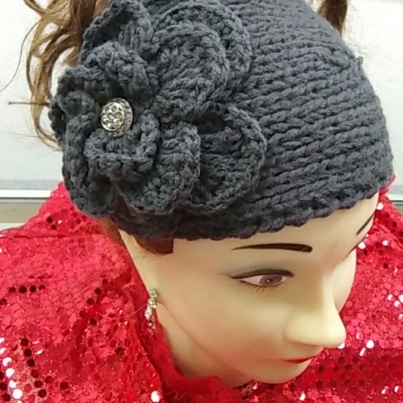 Winter Knitted Head Band - Picture 1 of 3